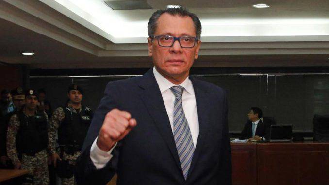 Juez niega pedido al exvicepresidente Jorge Glas con el que pretendía salir de prisión