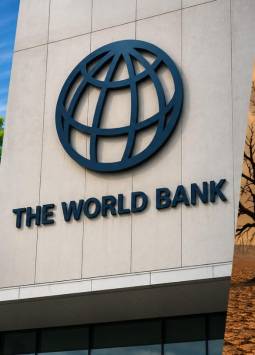 Fotografía referencial del Banco Mundial y sus planes relacionados al cambio climático.