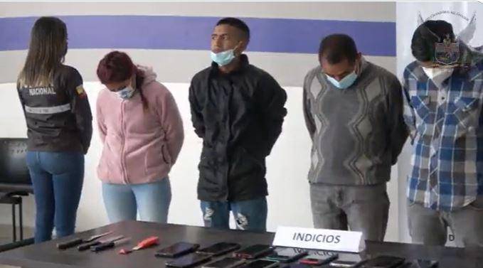 Desarticulan banda dedicada al robo en el transporte público en Quito