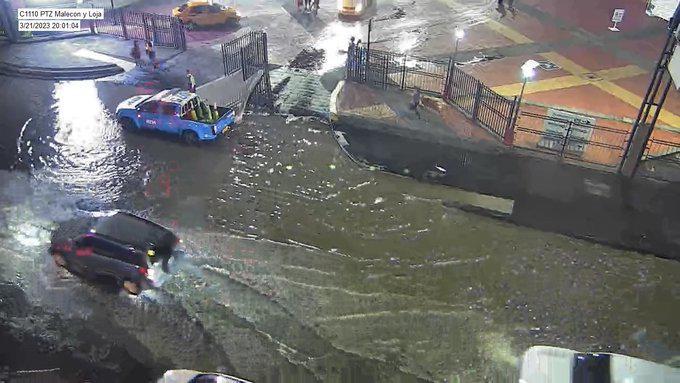 Aumento de marea en Guayaquil se mantendrá hasta el 25 de marzo, según el COE Cantonal