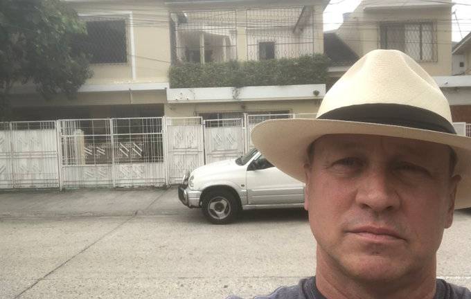 El famoso actor y creador de 'Beavis and Butthead', Mike Judge, está en Guayaquil
