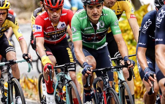 Richard Carapaz se luce y se corona subcampeón de la Vuelta a España