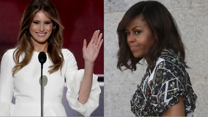 Melania Trump plagió discurso de Michelle Obama
