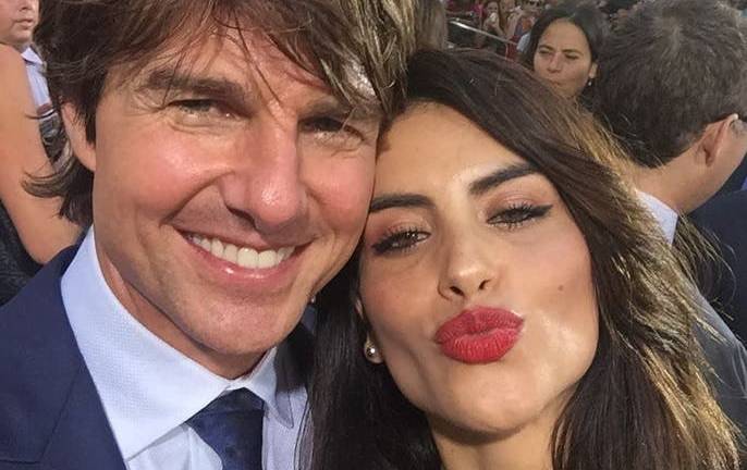 Tom Cruise queda flechado con una presentadora colombiana