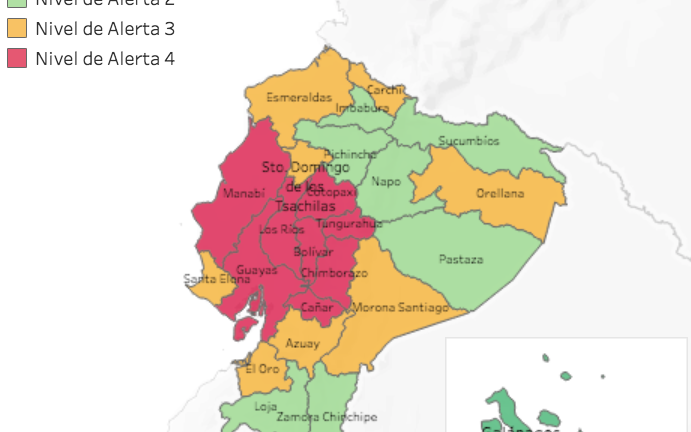 ¿Qué tan preparado está Ecuador para una nueva ola de COVID-19? Herramienta lo muestra por provincia