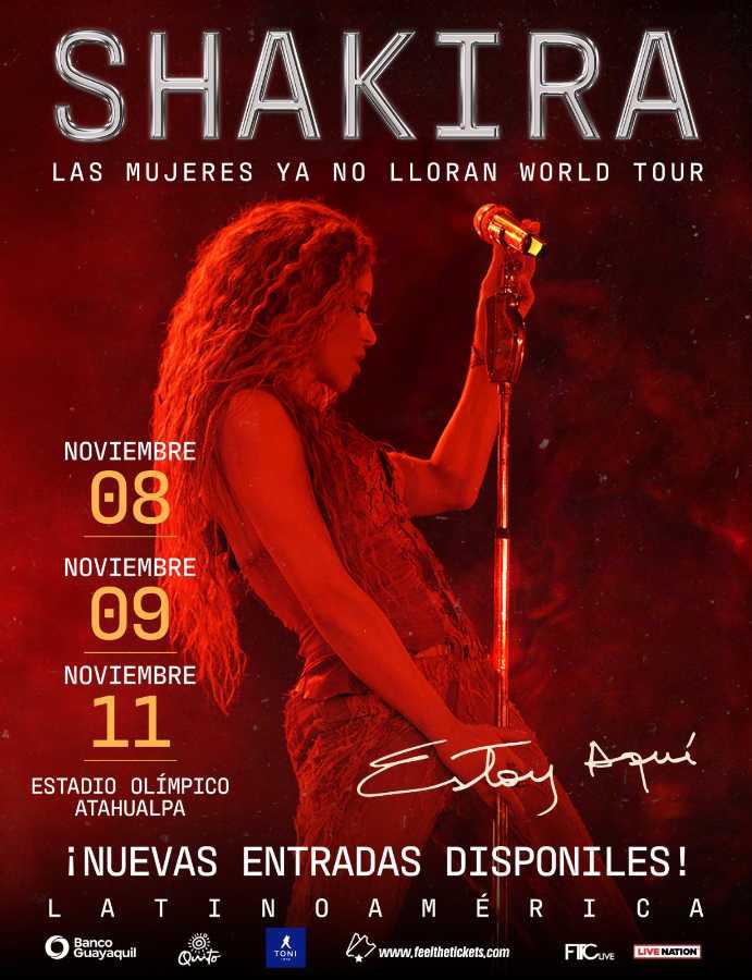 $!Las entradas pueden adquirirse en el Coliseo General Rumiñahui o en feelthetickets.com.