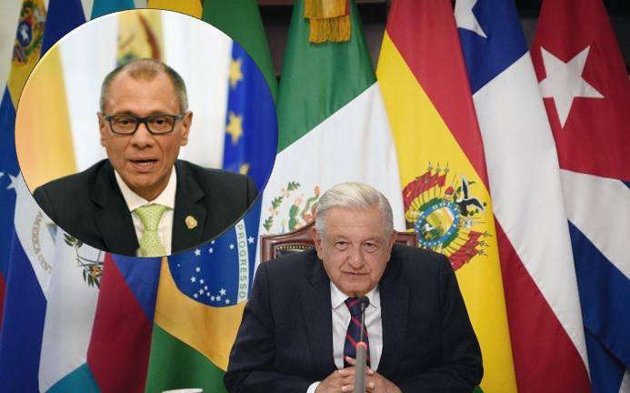 López Obrador promete cuidar la salud de Jorge Glas, quien envió una carta para al mandatario mexicano