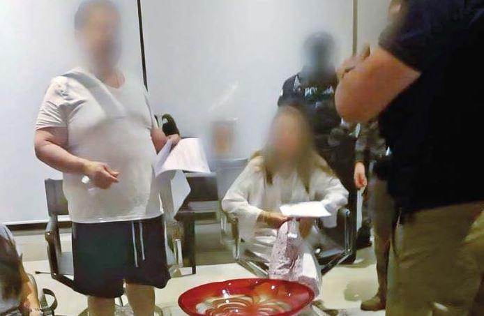 $!La suerte se acabó para Muentes la madrugada del 4 de marzo. Esta fotografía fue tomada cuando efectivos policiales llevaron a cabo su detención.