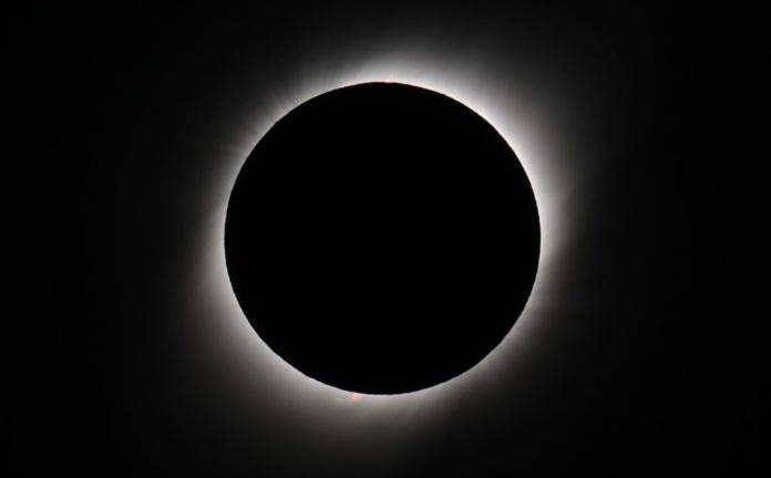 El último eclipse solar del 2020