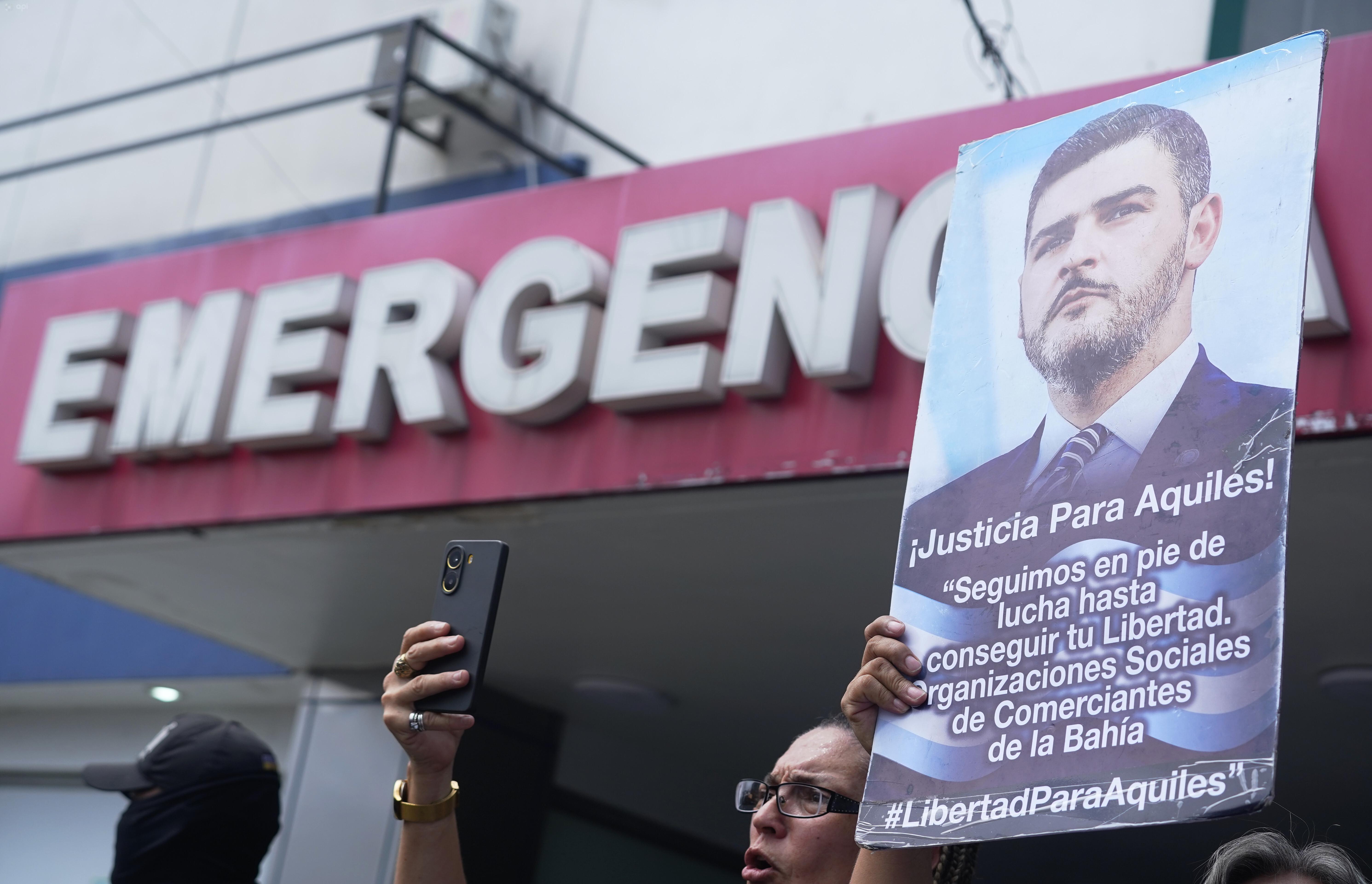 Aquiles Alvarez será trasladado de emergencia en helicóptero a una clínica de Guayaquil, confirma abogado