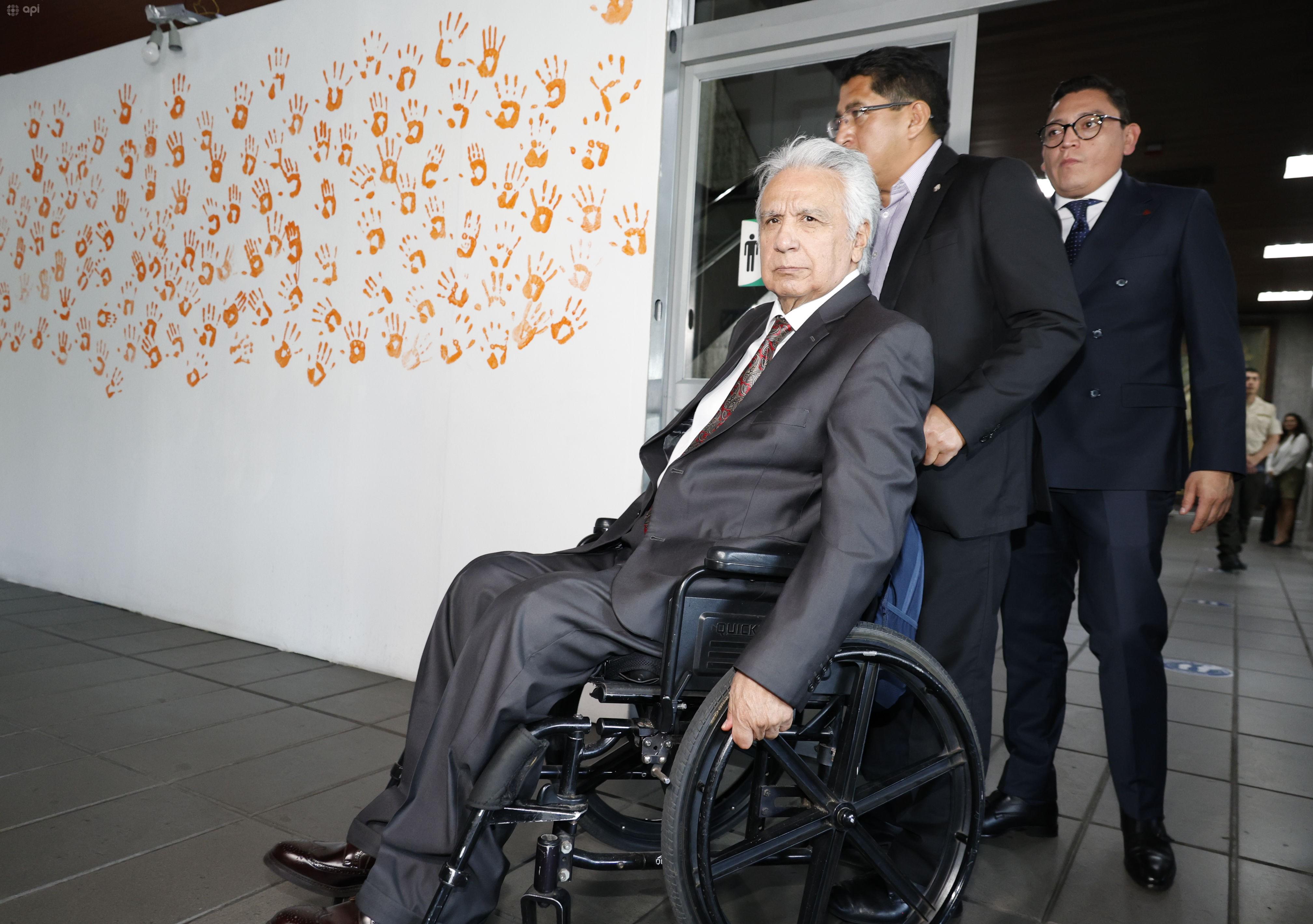 Tribunal rechaza suspender la sentencia de prisión contra el expresidente Lenín Moreno