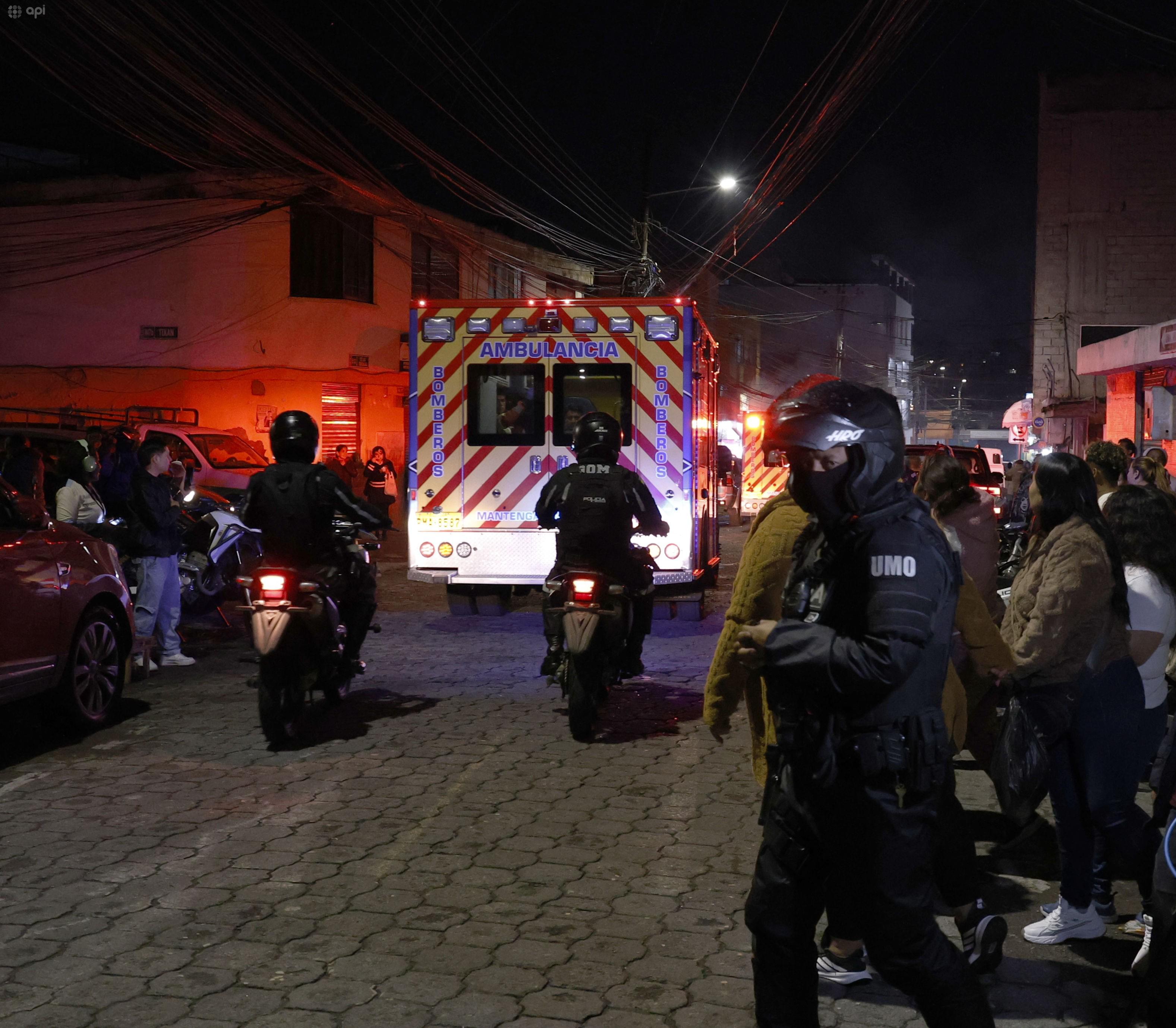 Ocho presos muertos tras dos amotinamientos en cárceles de Quito y Latacunga