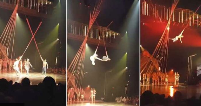 Acróbata del Cirque du Soleil muere tras caerse en una actuación