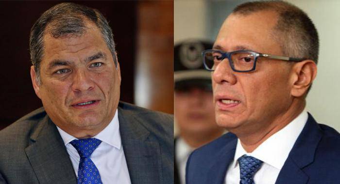 Procuraduría obtiene embargo de cuentas de Rafael Correa y Jorge Glas en caso Sobornos
