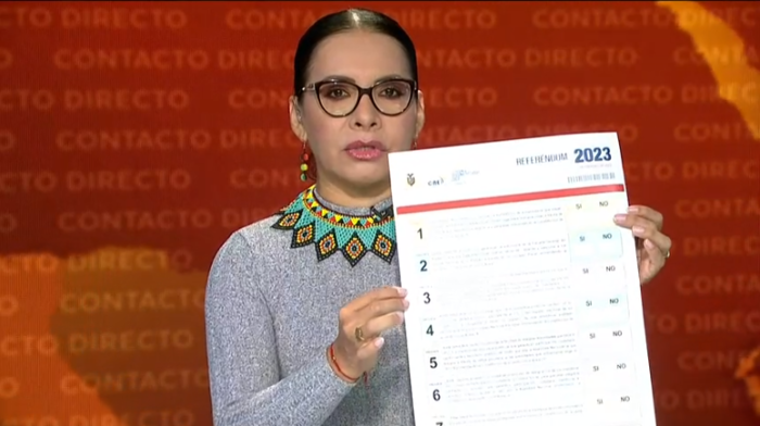 $!Las ocho preguntas de la Consulta Popular serán presentadas al votante en una sola papeleta de tamaño A3, la cual se adicionará a las que tienen relación con las autoridades seccionales y el CPCCS.
