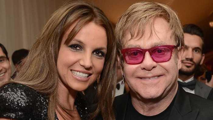 $!Britney Spears, en 2022 con Elton John UNIVERSAL