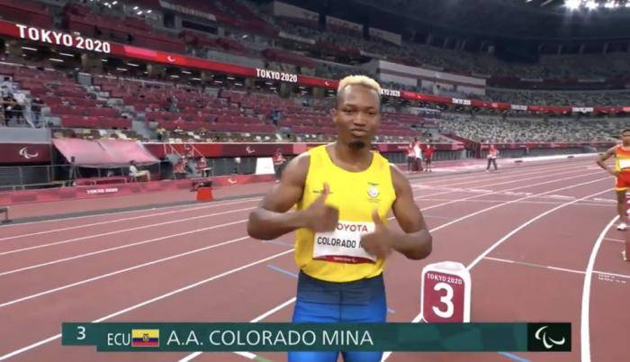 Anderson Colorado y Damián Carcelén ganan diplomas paralímpicos en los 400 metros planos