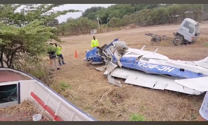 Restos de la avioneta accidentada en la que intentó fugar Daniel Salcedo llegaron a Guayaquil: ¿Cuánto dinero se encontró?