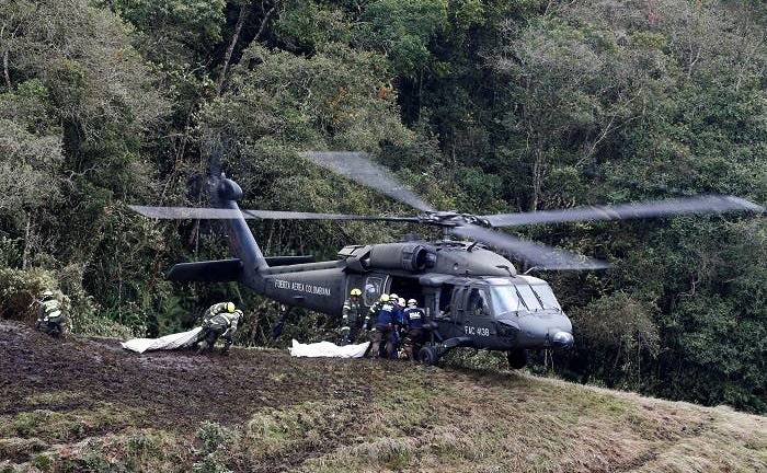 Aeronaútica Civil de Colombia encontró cajas negras del avión caído