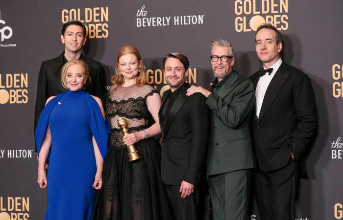 $!Elenco de Succession ganadores a mejor serie de drama