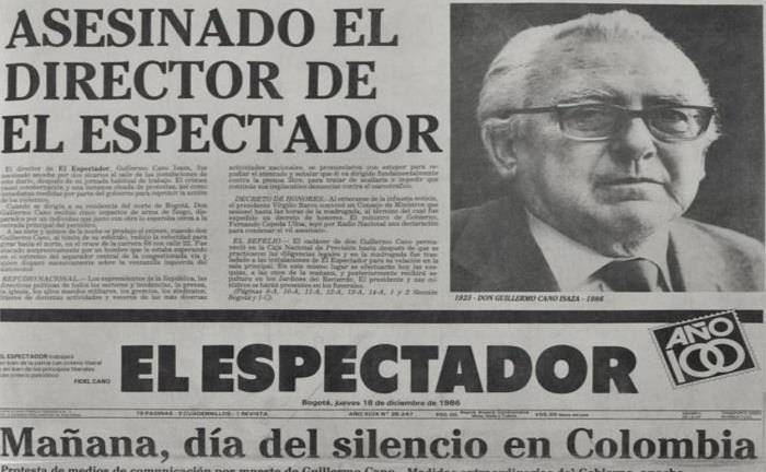 32 años sin justicia por el magnicidio del periodista Guillermo Cano