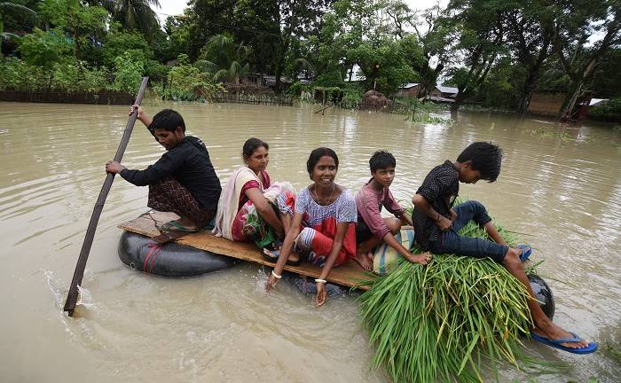 Inundaciones dejan 175 muertos en India, Nepal y Bangladés