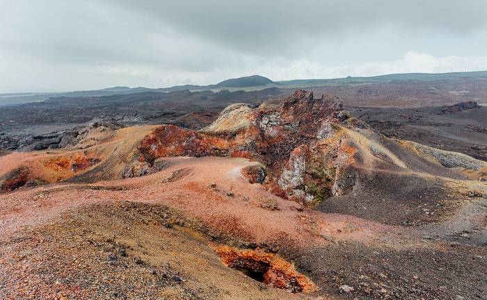 Volcán Sierra Negra entra en un proceso de calma