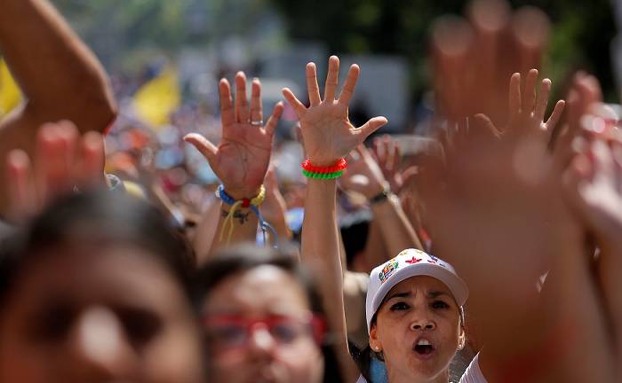 Los íconos de las protestas opositoras en Venezuela
