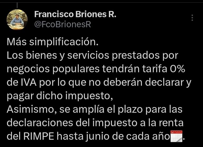 $!Francisco Briones, director del SRI