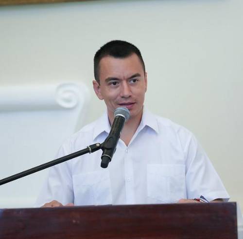 El presidente de la República, Daniel Noboa, adelantó el bono navideño por segundo año consecutivo.