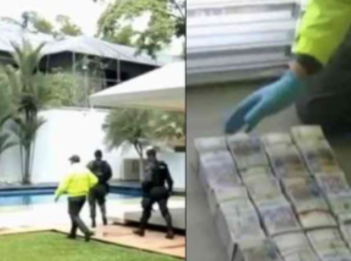 $!Bienes de alias 'Gerald' allanados en Colombia.