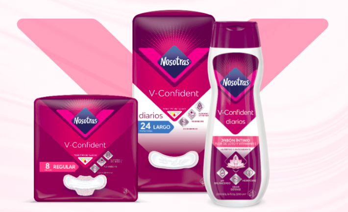 Nosotras lanza su línea V-Confident dirigida a mujeres en la pre-menopausia