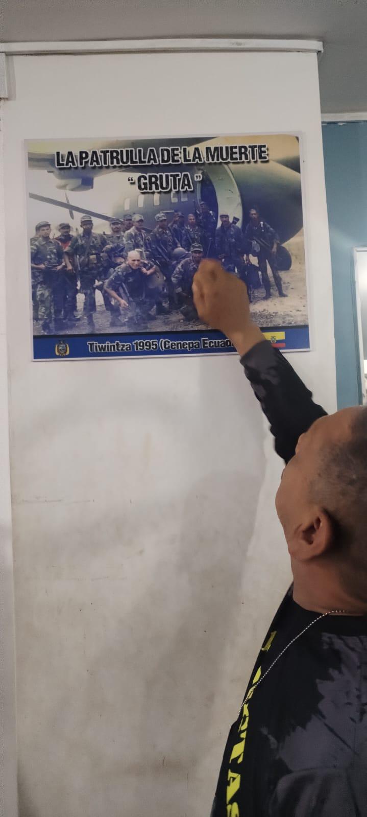 $!Patricio González recuerda con nostalgia su paso por el Ejército con su grupo denominado 'La patrulla de la muerte'. Hoy él vive y tiene su negocio en el cantón Durán, uno de los más inseguros del Ecuador.