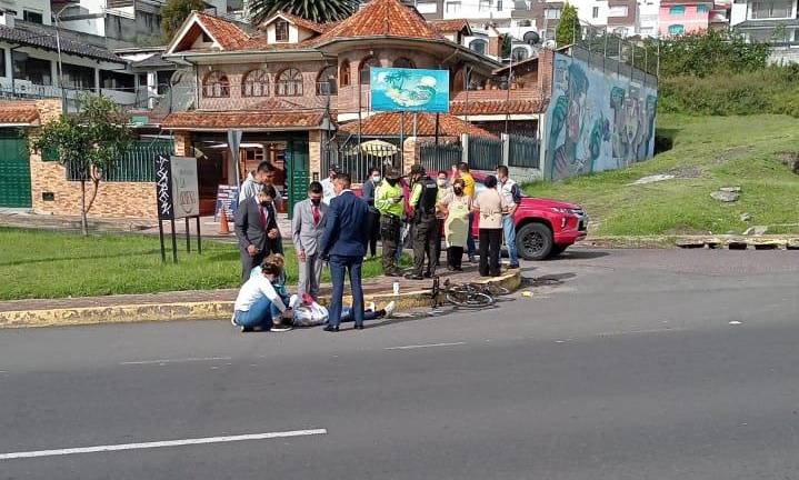 Cámara registró atropello a la ciclista Miryam Núñez