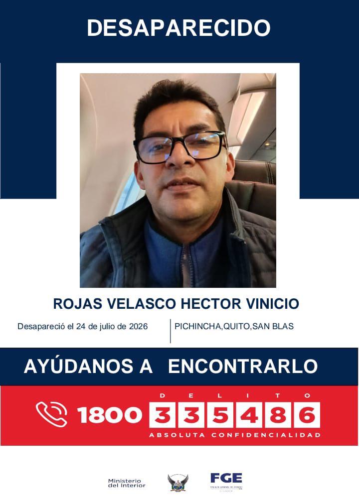 $!Buscan a funcionario de la Dirección General de Aviación Civil desaparecido en Quito