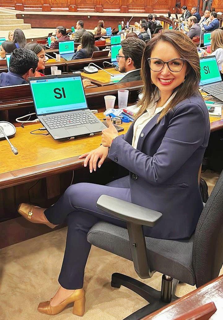 $!Nataly Morillo asume el Ministerio de Gobierno.