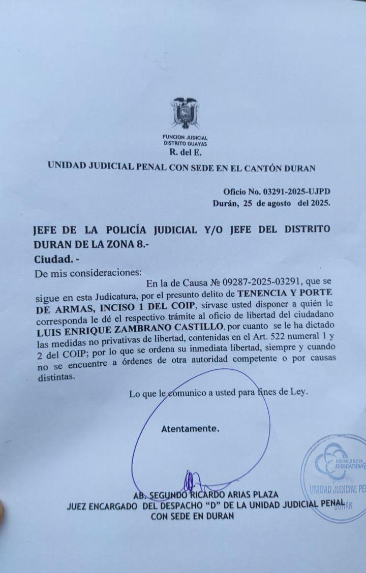 $!Juez deja en libertad a alias 'Matatan', capturado por la Policía en siete ocasiones