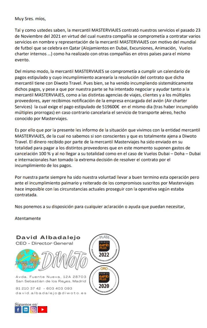 $!Más de 200 ecuatorianos habrían pagado por un viaje a Catar que se canceló: denuncian millonario fraude