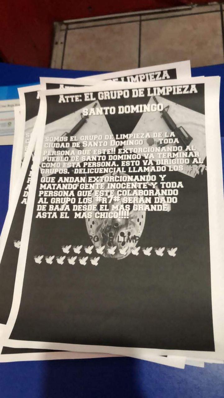 $!Panfletos amenazantes circulan en Santo Domingo, tras masacre carcelaria