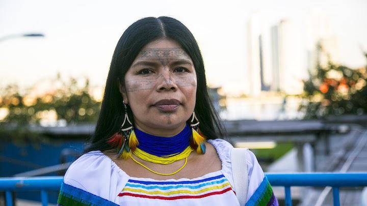La ecuatoriana Patricia Gualinga es condecorada con un premio internacional debido a su lucha por los derechos humanos