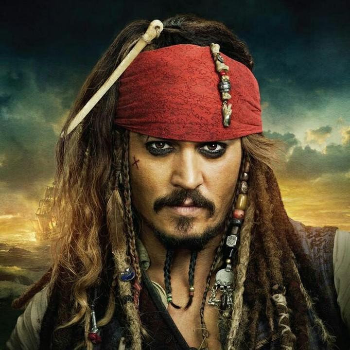 $!Fotografía de Johnny Depp como el Capitán Jack Sparrow, uno de los personajes más representativos de su carrera