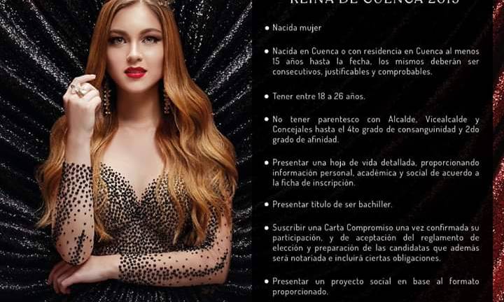 &quot;Nacida mujer&quot;: requisito para reinado de Cuenca causa polémica