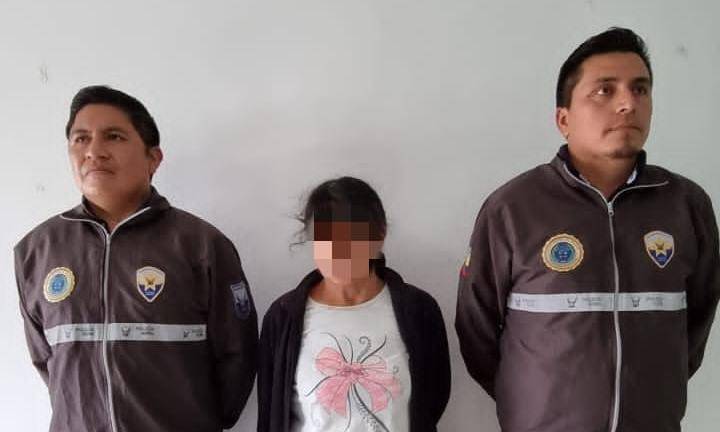 Policía captura a la sexta más buscada de la provincia de Chimborazo