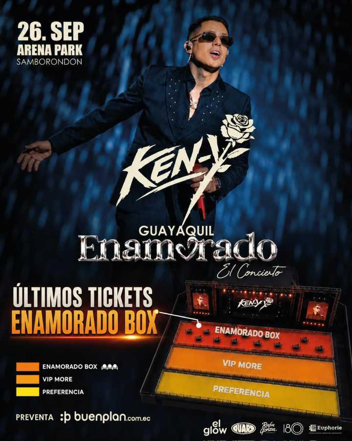 $!El concierto se realizará en Arena Park de Samborondón desde las 20:00.