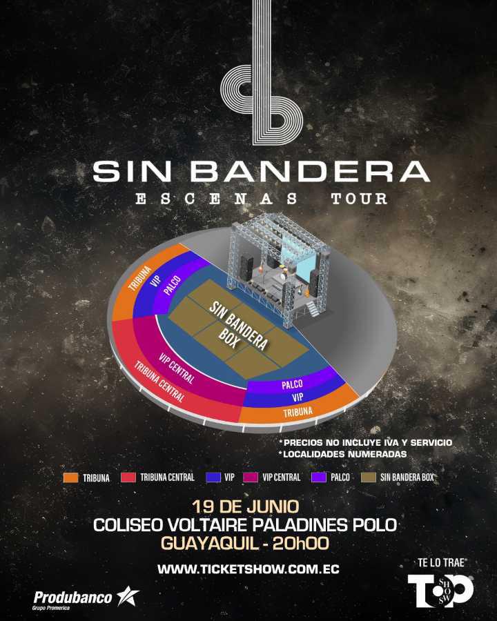 $!La preventa de entradas inicia el 12 de enero para clientes de Produbanco.