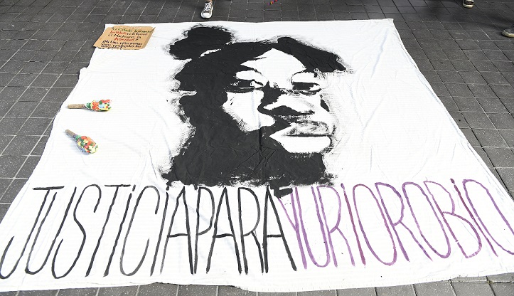 El cuerpo insepulto de Yuri Orobio