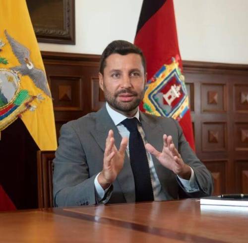 El director general del Centro Nacional de Inteligencia (CNI), Michele Sensi Contugi Ycaza.