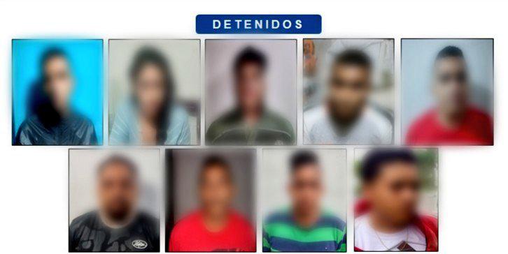$!Capturan a 18 miembros de los Choneros y Águilas, dedicados al sicariato y otros delitos en Guayaquil