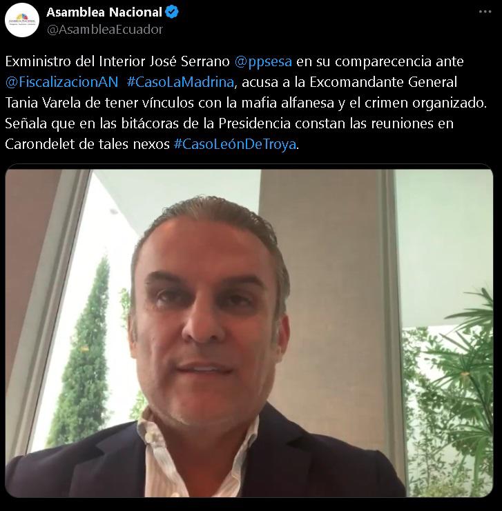 $!Mafia albanesa planeaba atentar contra Fernando Villavicencio, según informe de abril de 2023 del Frente Parlamentario Anticorrupción