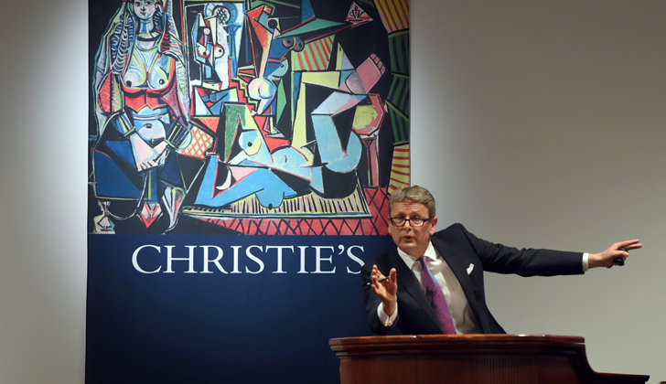 Las 10 obras de arte más caras vendidas en subastas